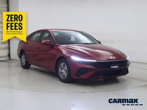 Red 2025 Hyundai ELANTRA SE
