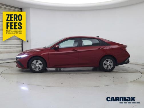 Red 2025 Hyundai ELANTRA SE