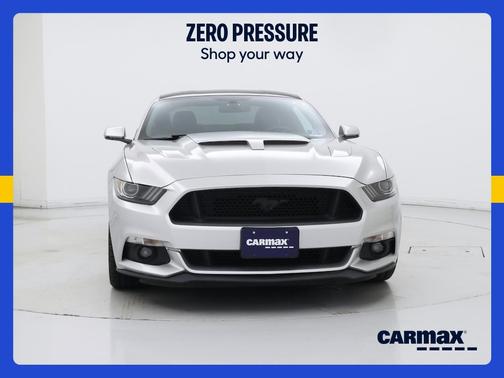 Silver 2017 Ford Mustang GT Premium