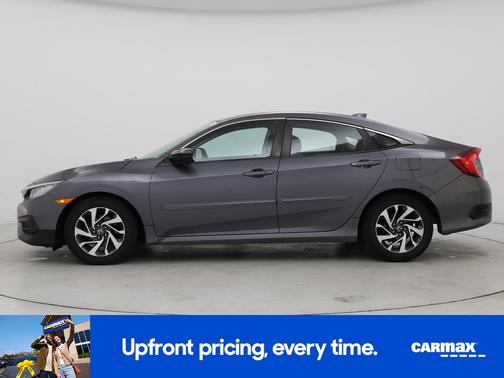Gray 2017 Honda Civic EX