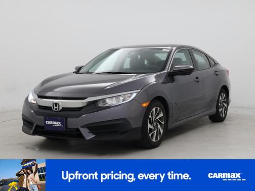 Gray 2017 Honda Civic EX