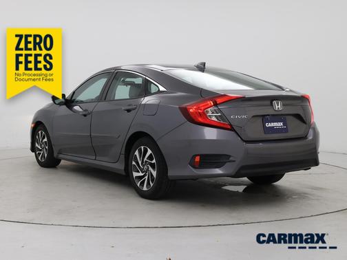 Gray 2017 Honda Civic EX