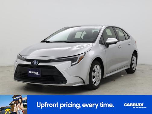 Silver 2025 Toyota Corolla Hybrid LE