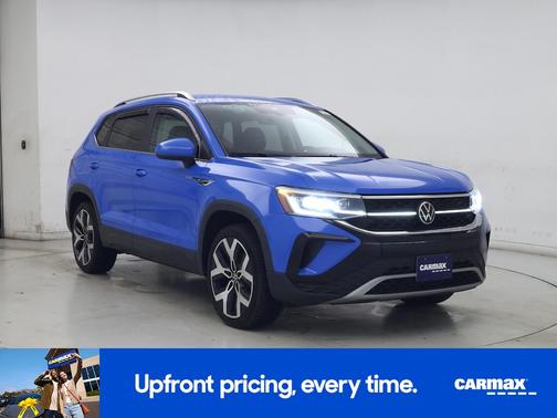 Blue 2022 Volkswagen Taos SEL