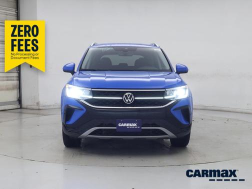 Blue 2022 Volkswagen Taos SEL