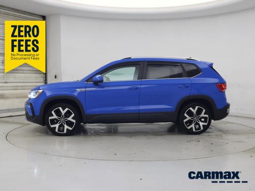 Blue 2022 Volkswagen Taos SEL