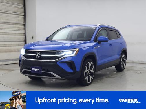 Blue 2022 Volkswagen Taos SEL