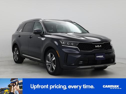 Blue 2023 Kia Sorento Hybrid SX Prestige