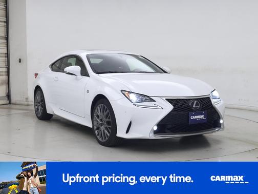 White 2017 Lexus RC 350 F-Sport