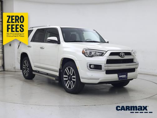 White 2018 Toyota 4Runner Limited