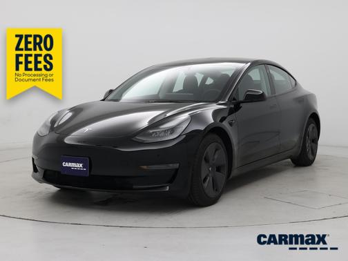 Black 2023 Tesla Model 3