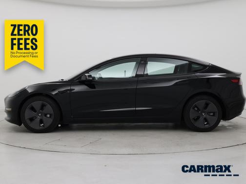 Black 2023 Tesla Model 3