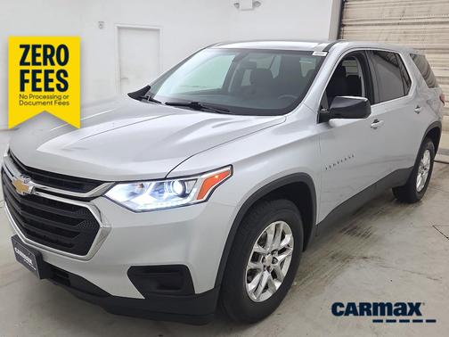 Silver 2018 Chevrolet Traverse LS
