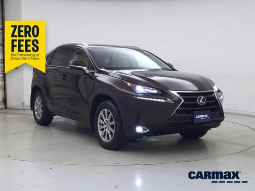 Brown 2016 Lexus NX 200t