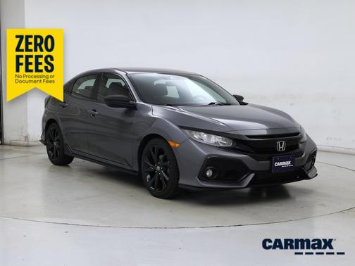 Gray 2019 Honda Civic Sport