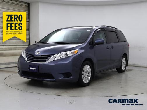 Blue 2015 Toyota Sienna LE