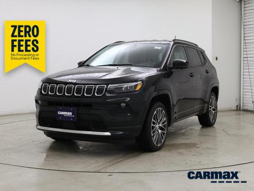 Black 2022 Jeep Compass Limited