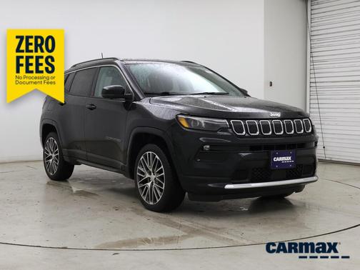 Black 2022 Jeep Compass Limited