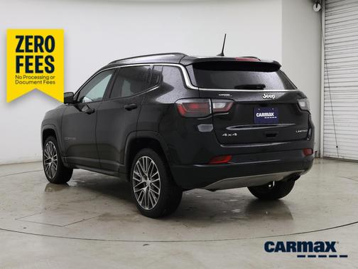 Black 2022 Jeep Compass Limited