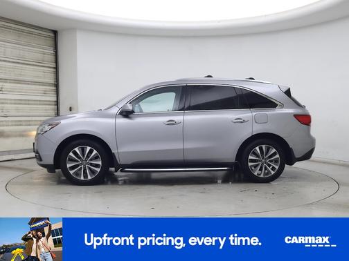 Silver 2016 Acura MDX Advance