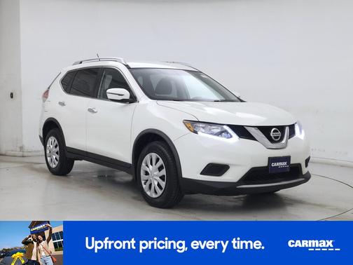 White 2016 Nissan Rogue S