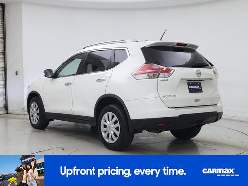 White 2016 Nissan Rogue S