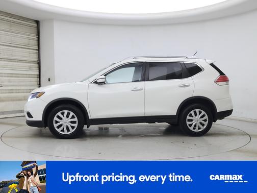 White 2016 Nissan Rogue S