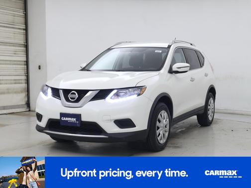 White 2016 Nissan Rogue S