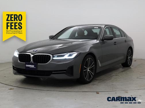 Gray 2022 BMW 540 XI