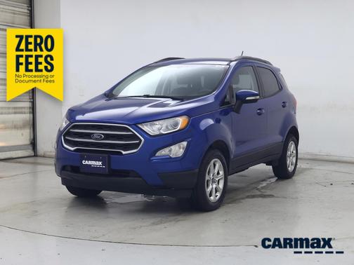 Blue 2018 Ford EcoSport SE