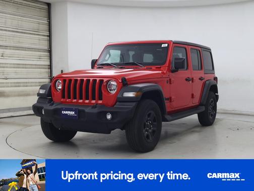 Red 2023 Jeep Wrangler Unlimited Sport