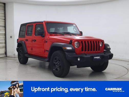 Red 2023 Jeep Wrangler Unlimited Sport