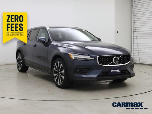 Blue 2021 Volvo V60 Cross Country T5