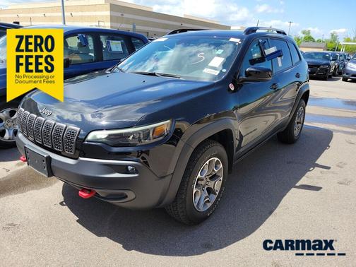 Black 2022 Jeep Cherokee Trailhawk