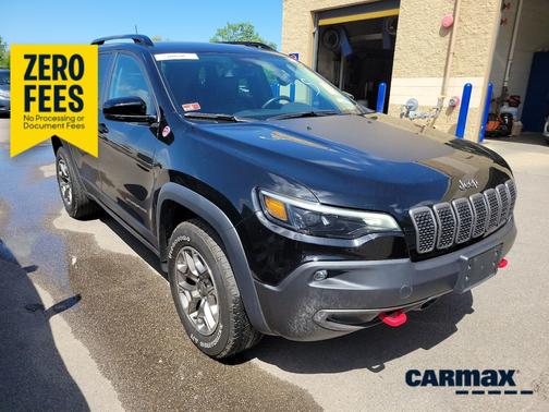 Black 2022 Jeep Cherokee Trailhawk