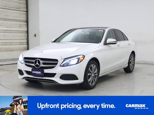 White 2017 Mercedes-Benz C-Class