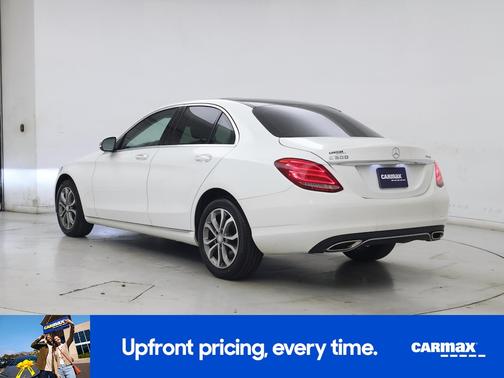 White 2017 Mercedes-Benz C-Class