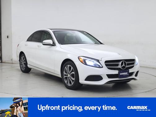 White 2017 Mercedes-Benz C-Class