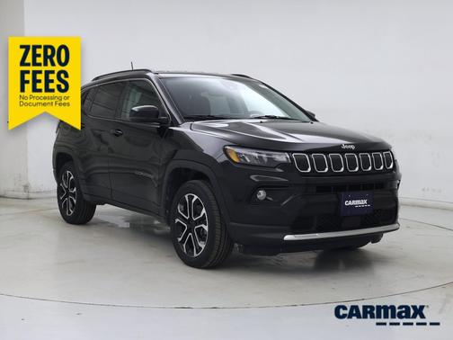 Black 2022 Jeep Compass Limited