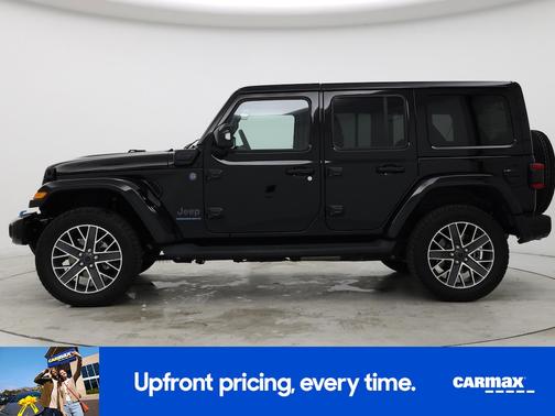 Black 2024 Jeep Wrangler 4xe High Altitude