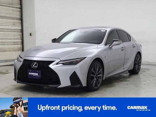 Silver 2021 Lexus IS 350 F-Sport