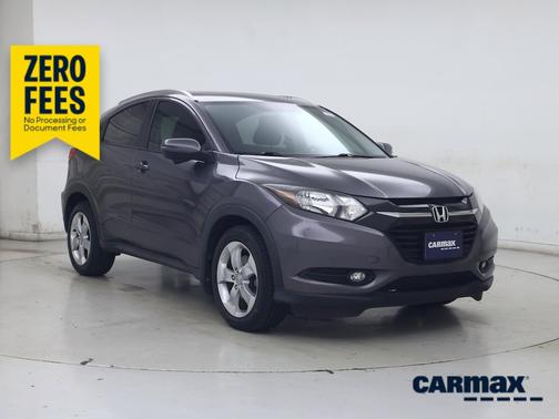 Gray 2016 Honda HR-V EX-L