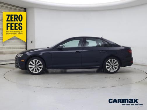 Blue 2018 Audi A4 Premium