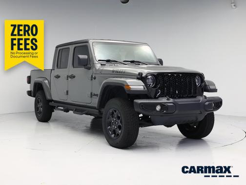 Gray 2023 Jeep Gladiator Willy's