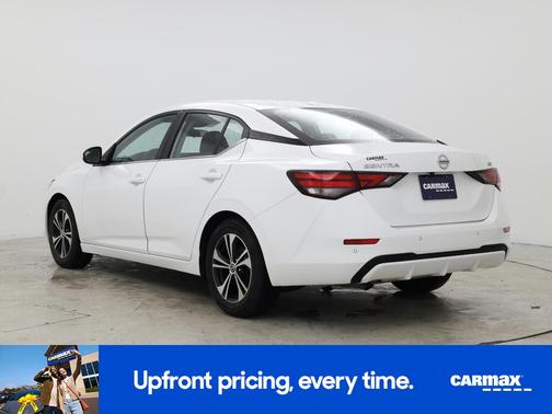 White 2023 Nissan Sentra SV