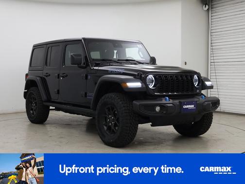 Black 2024 Jeep Wrangler Willy's