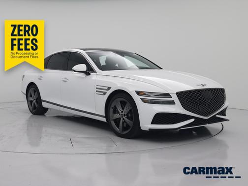 White 2024 Genesis G80 Sport
