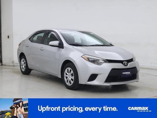 Silver 2016 Toyota Corolla L