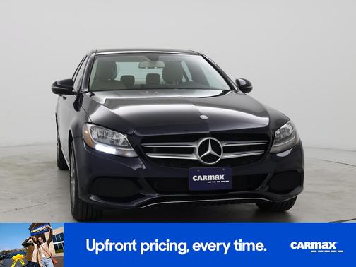Blue 2016 Mercedes-Benz C-Class