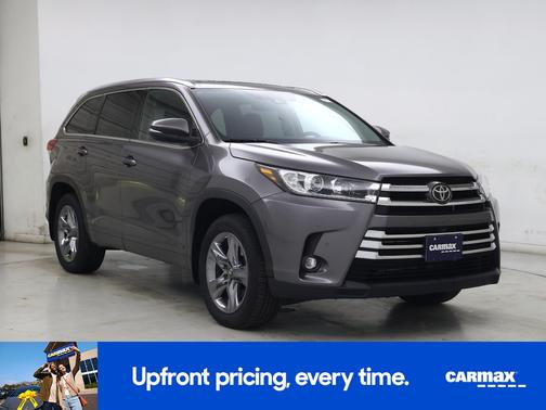 Gray 2019 Toyota Highlander Limited Platinum